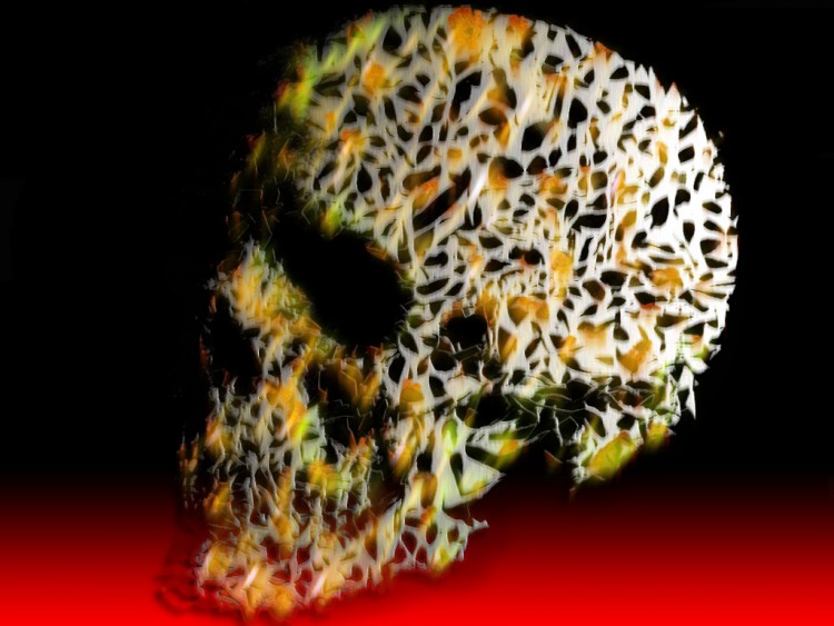 Wallpapers Digital Art Abstract face of death