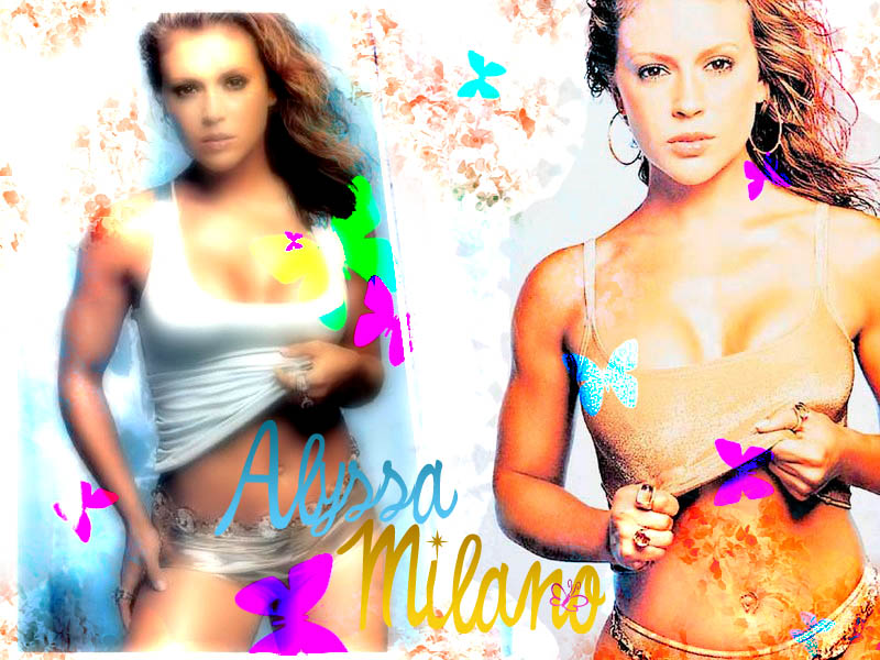 Fonds d'cran Clbrits Femme Alyssa Milano Alyssa Milano