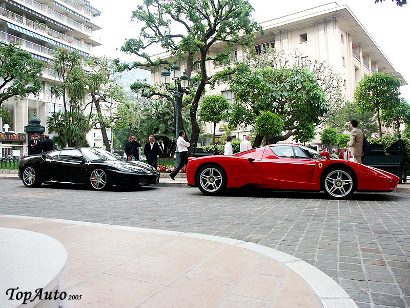 Wallpapers Cars Ferrari Ferrari Enzo - F430 - TopAuto