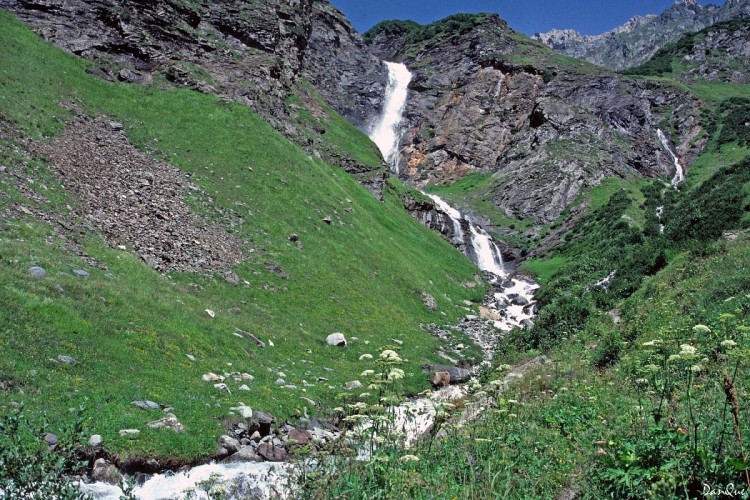 Fonds d'cran Nature Cascades - Chutes La Vanoise