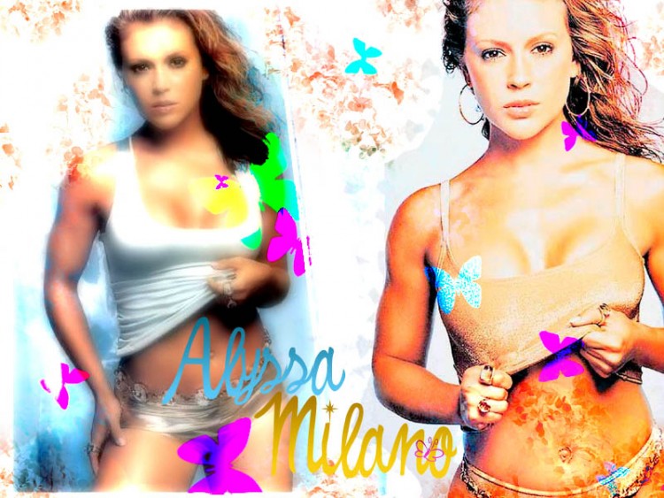 Fonds d'cran Clbrits Femme Alyssa Milano Alyssa Milano