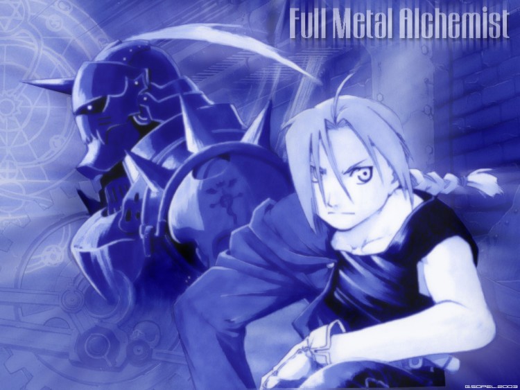 Wallpapers Manga Full Metal Alchemist ed & alfonse