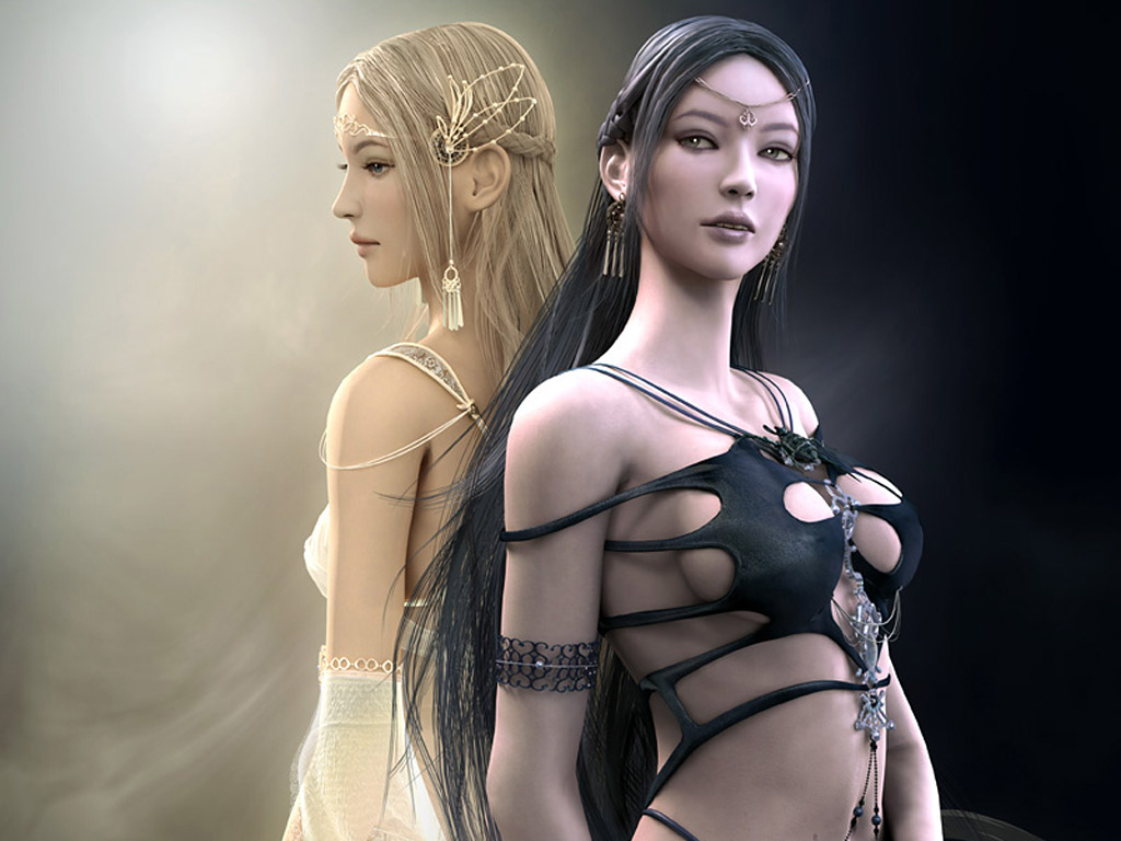 Wallpapers Digital Art Cybermodels 