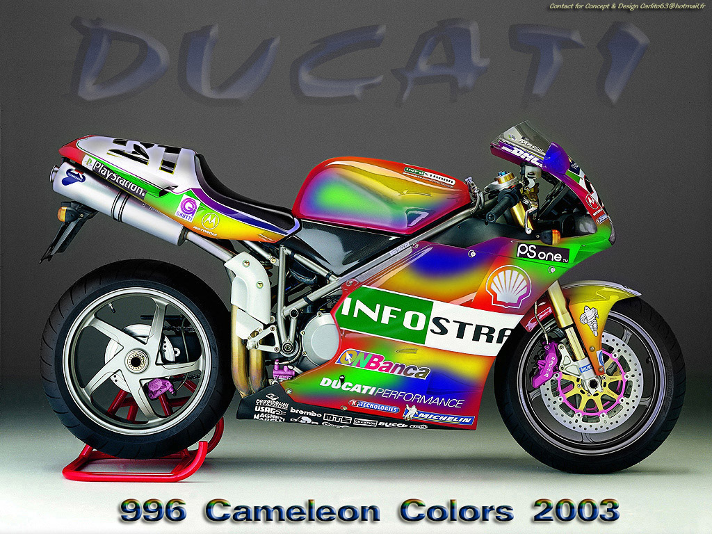 Wallpapers Motorbikes Ducati Cameleon colors