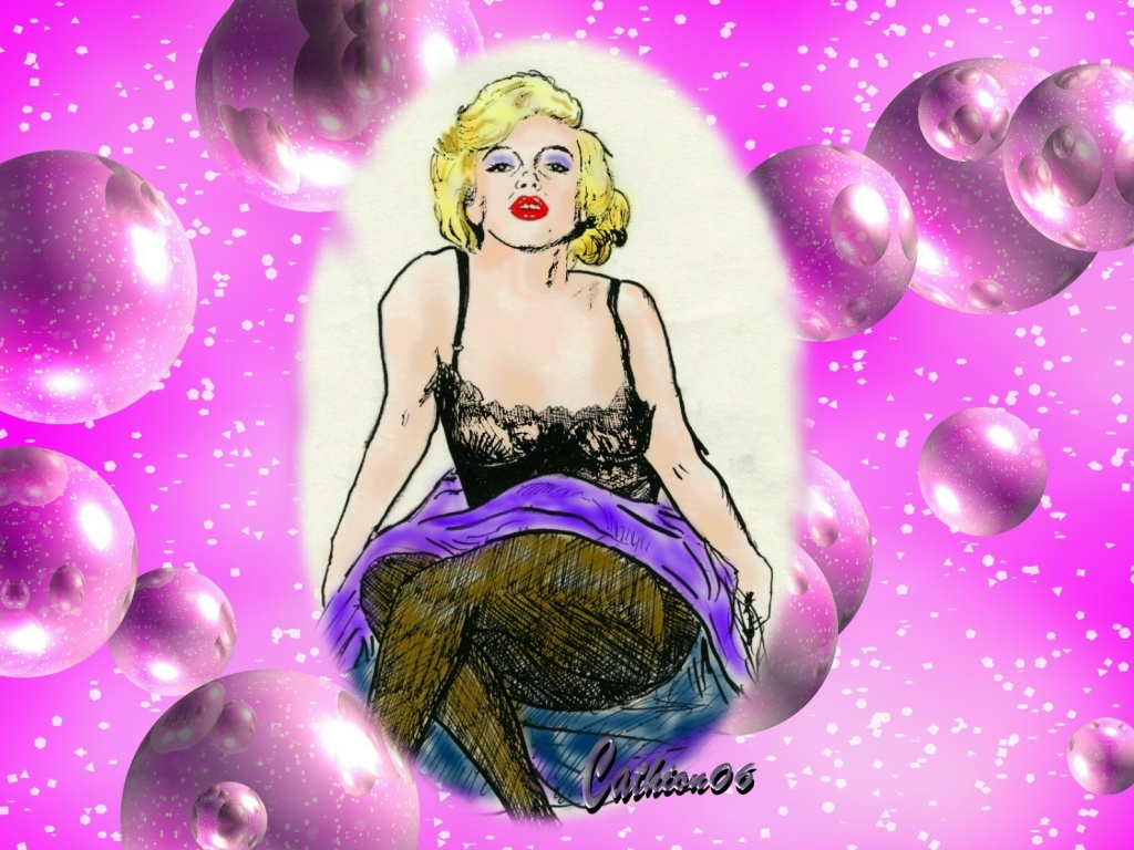 Wallpapers Digital Art Movies Marilyn Monroe