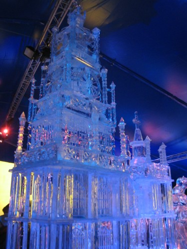 Fonds d'cran Objets Glace Festival de sculpture de glace  Anvers