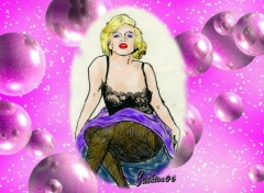 Wallpapers Digital Art Marilyn Monroe