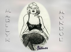 Wallpapers Digital Art Marilyn Monroe