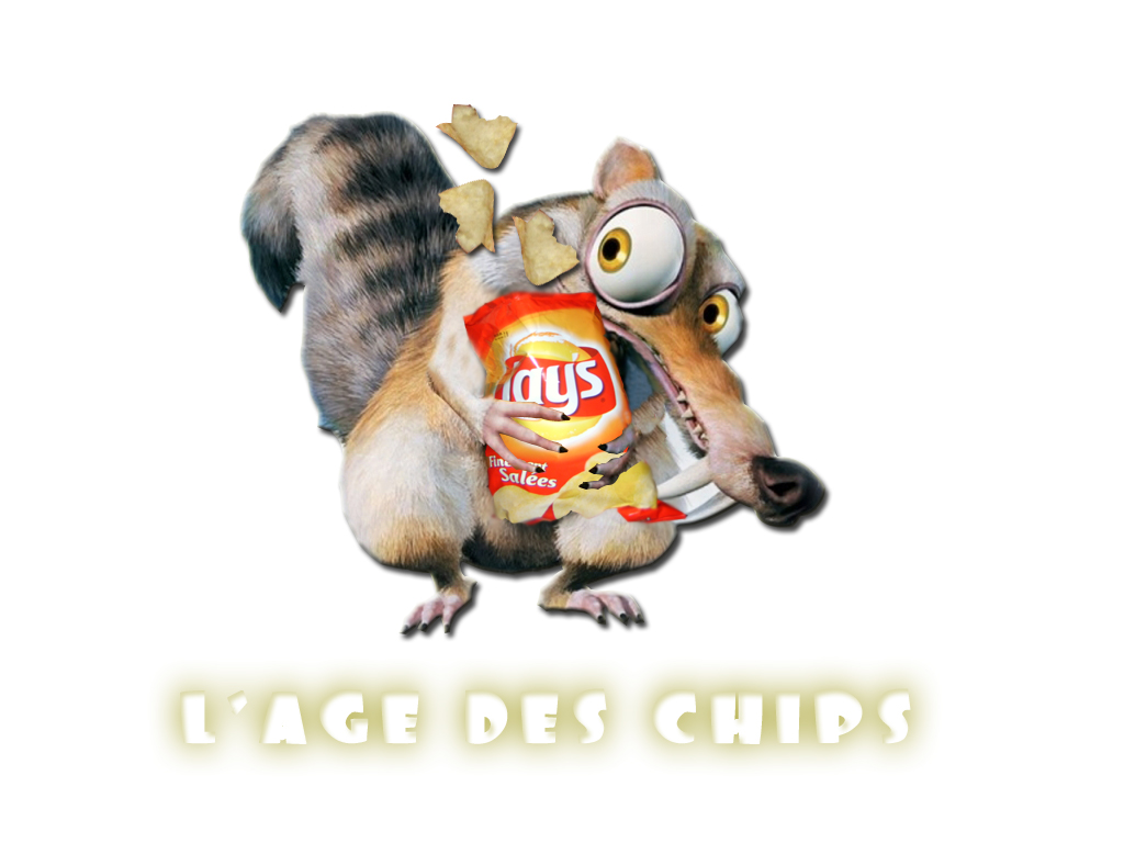 Fonds d'cran Humour Parodies scrat&chips