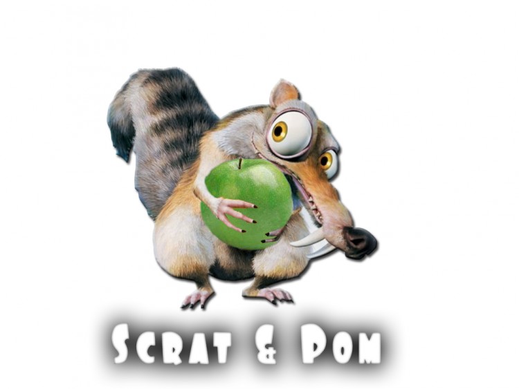 Wallpapers Humor Parodies scrat&pom