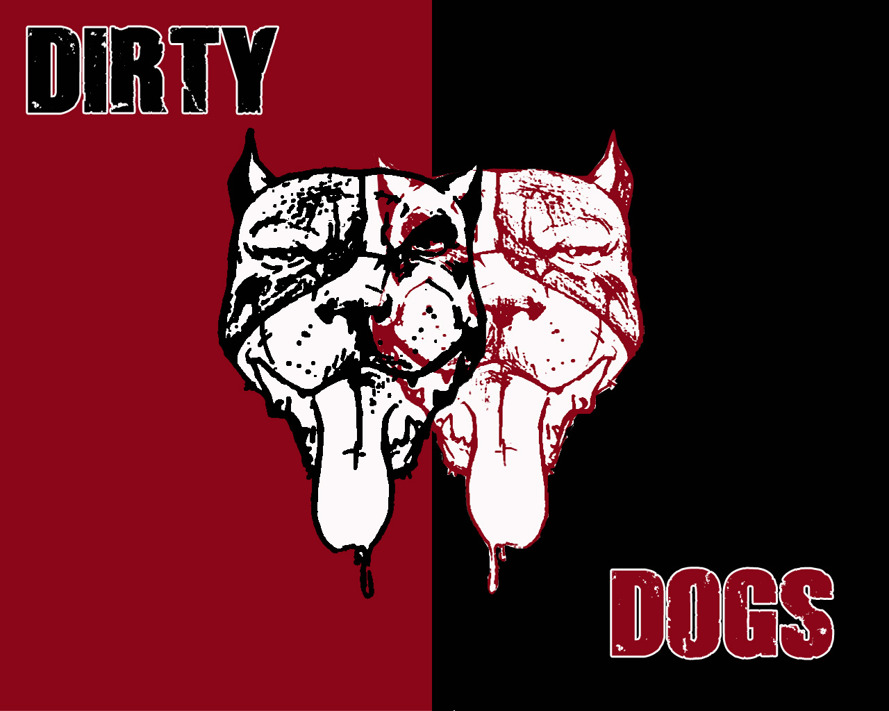 Fonds d'cran Animaux Chiens Dirty dogs