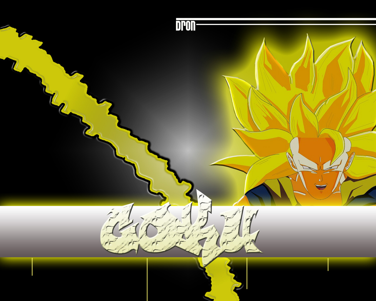 Fonds d'cran Manga Dragon Ball Z Goku super sayan