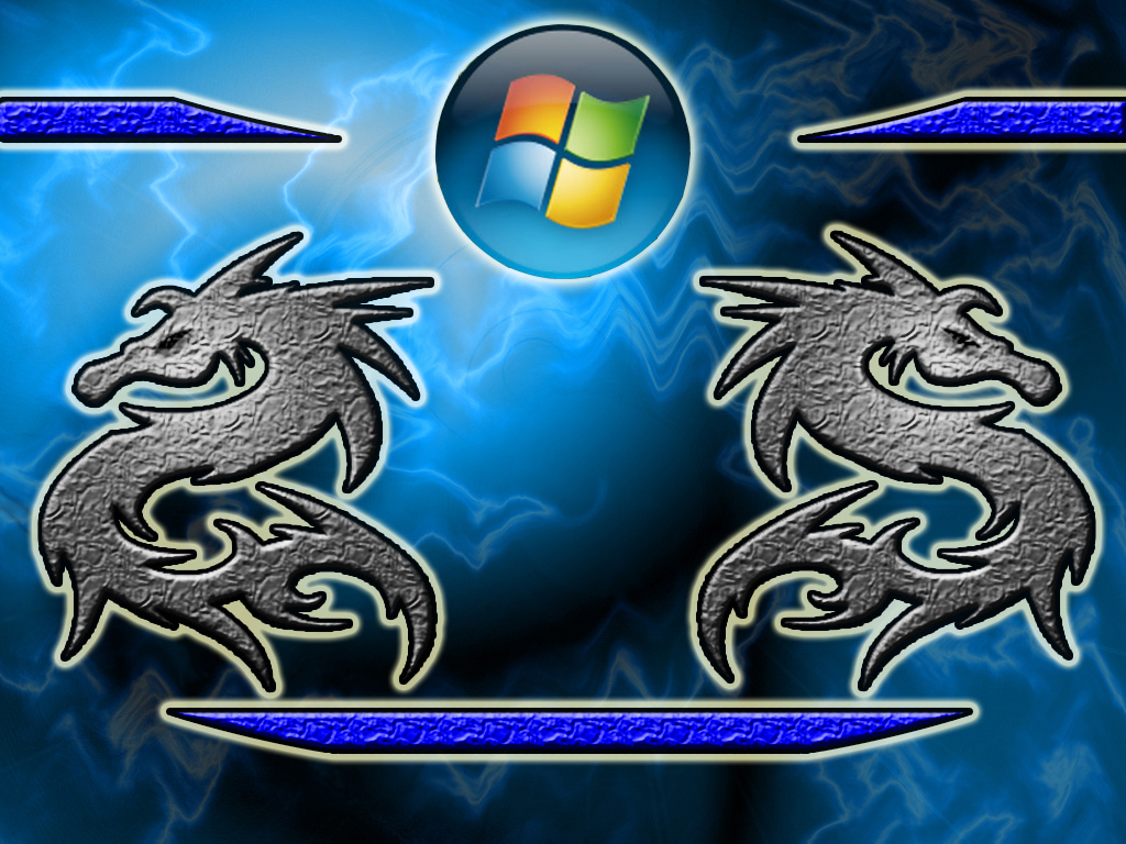 Fonds d'cran Informatique Windows XP DragonStyle