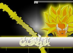 Fonds d'cran Manga Goku super sayan