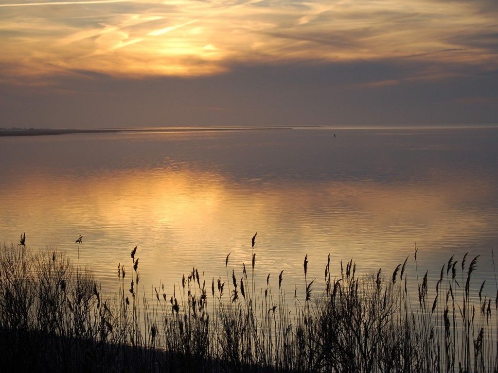 Fonds d'cran Nature Couchers et levers de Soleil Reflections on a Winter Day