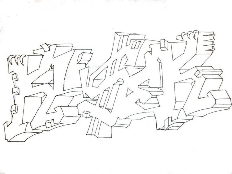 Fonds d'cran Art - Peinture Graffitis Ku$ek