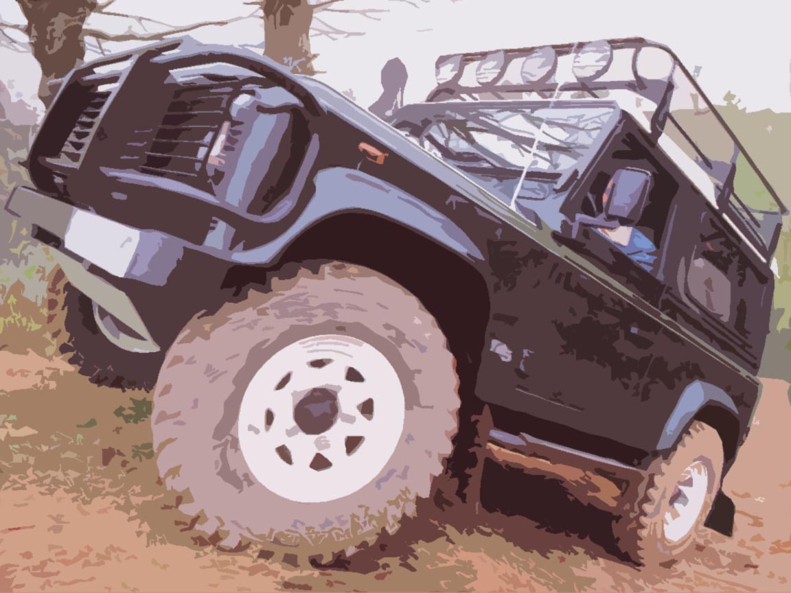 Wallpapers Digital Art Cars - Transport 4 x 4