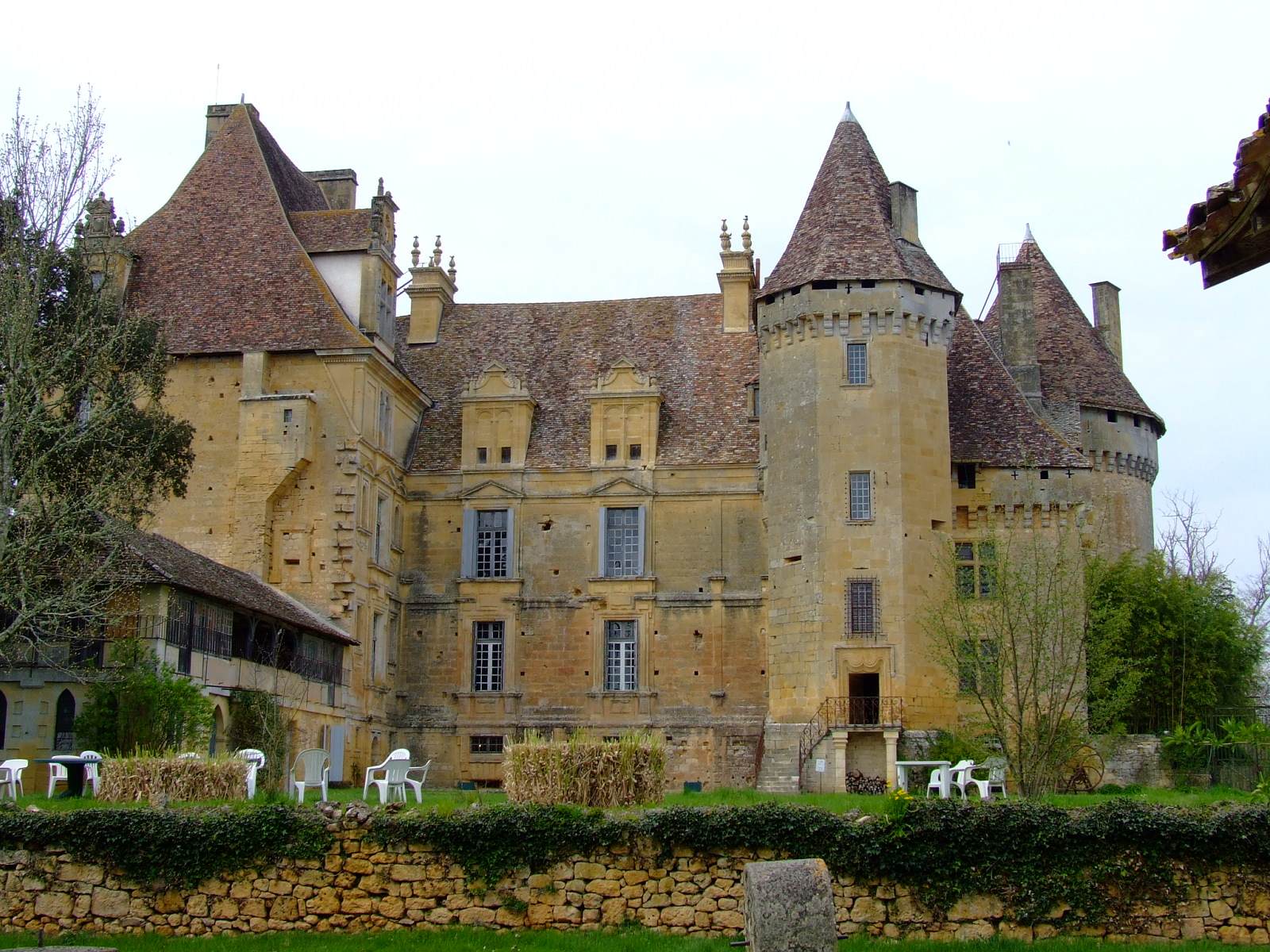 Wallpapers Constructions and architecture Castles - Palace chteau de Lanquais