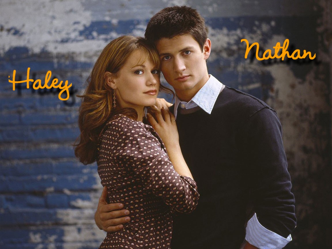 Wallpapers TV Soaps One Tree Hill Haley et Nathan