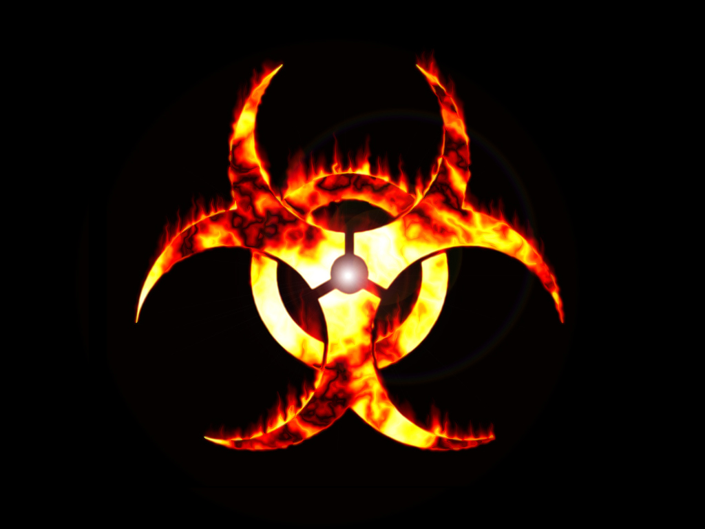 Wallpapers Brands - Advertising Logos Biohazard Feu