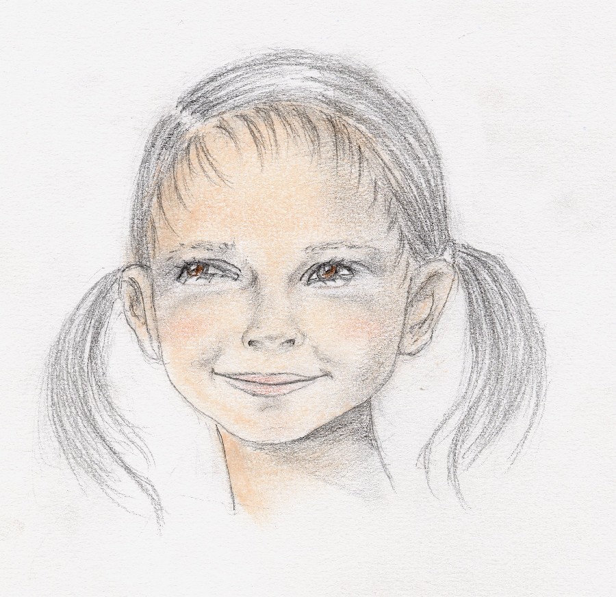 Fonds d'cran Art - Crayon Portraits Malicia