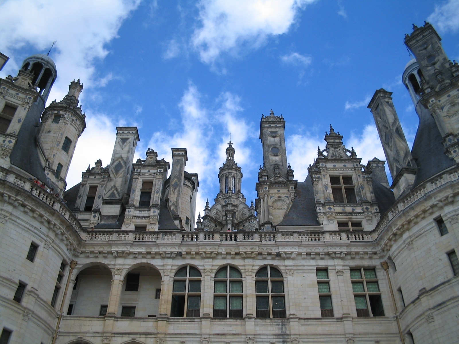 Wallpapers Constructions and architecture Castles - Palace Les toits de Chambord