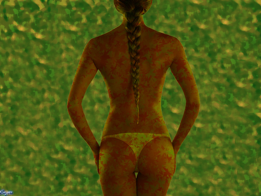 Wallpapers Digital Art Body Art mil.girl