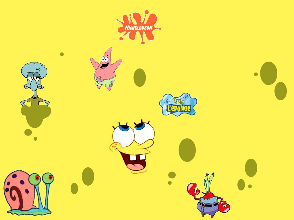 Wallpapers Cartoons SpongeBob SquarePants bob et ses amis