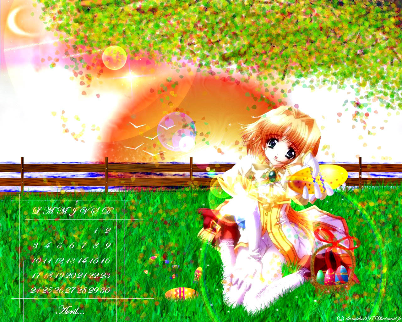 Wallpapers Manga Miscellaneous Pque.(Avril)