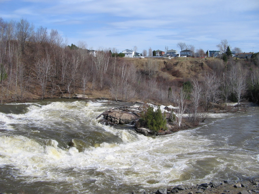 Wallpapers Nature Rivers - Torrents Petites chutes rivire Shawinigan