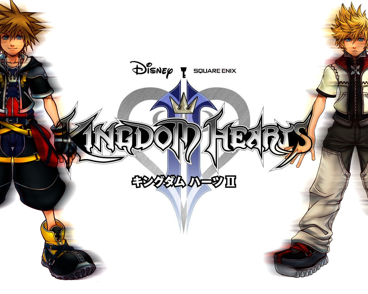 Wallpapers Video Games Kingdom Hearts II Sora & Roxas