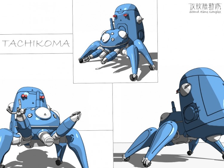 Wallpapers Cartoons Ghost In The Shell : Stand Alone Complex Tachikoma