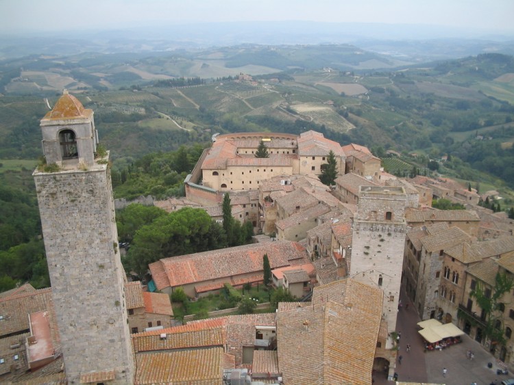 Fonds d'cran Voyages : Europe Italie San Giminiano et ses clochers