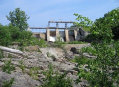 Fonds d'cran Constructions et architecture Barrage Saint-Narcisse