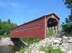 Wallpapers Constructions and architecture Le Pont des amoureux (Saguenay)