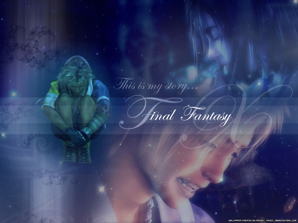 Fonds d'cran Jeux Vido Final Fantasy X This is my story...