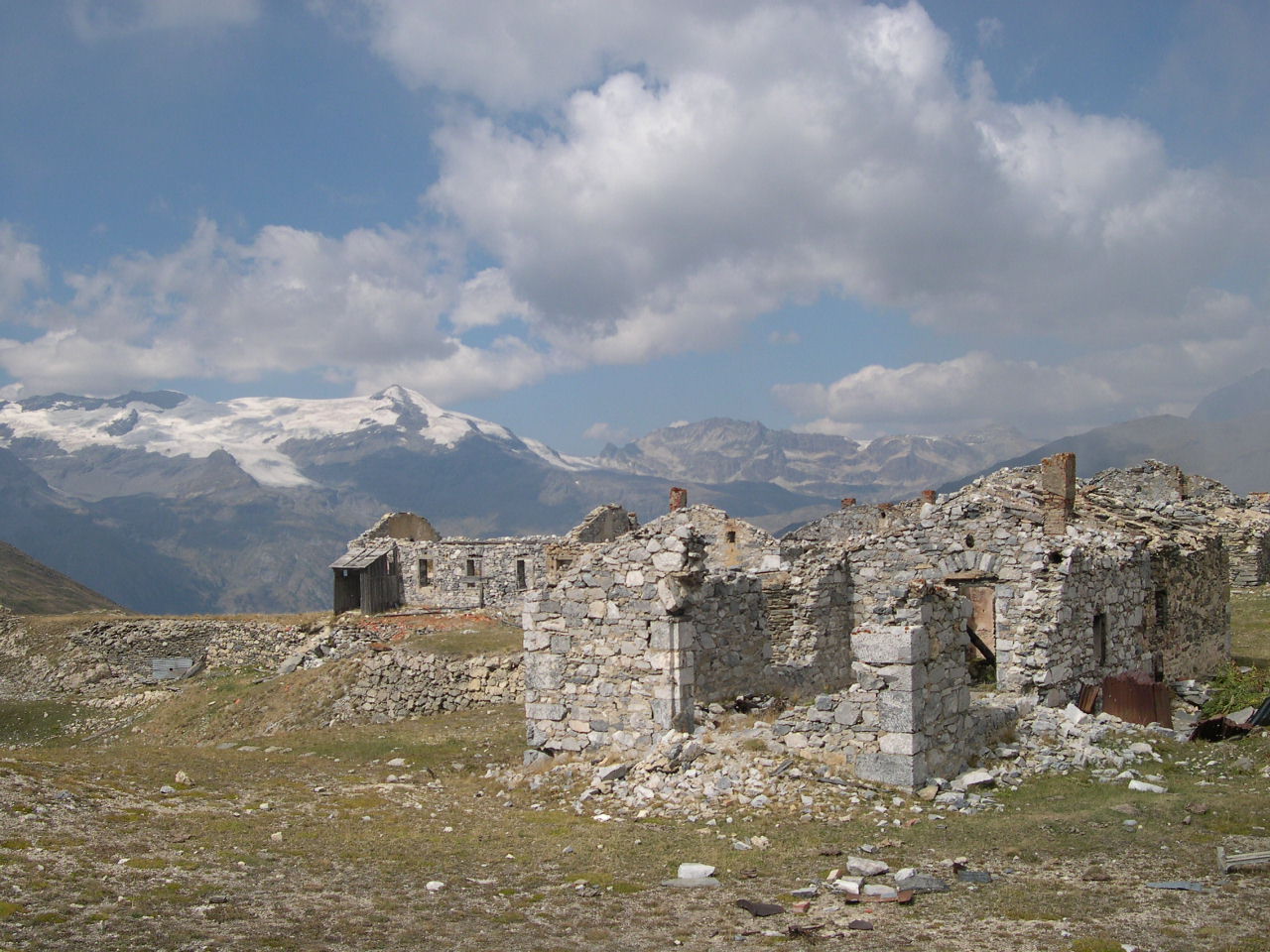 Fonds d'cran Constructions et architecture Ruines - Vestiges Fort de la Turra (Alpes)