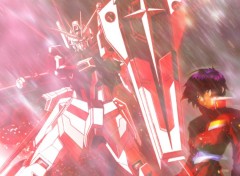 Wallpapers Cartoons Shin & Impulse Gundam