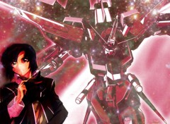 Fonds d'cran Dessins Anims Asran & Justice Gundam