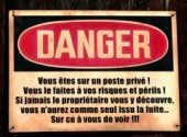 Fonds d'cran Informatique Danger