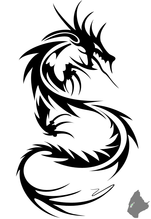 Wallpapers Digital Art Tattoos Chinese Dragon