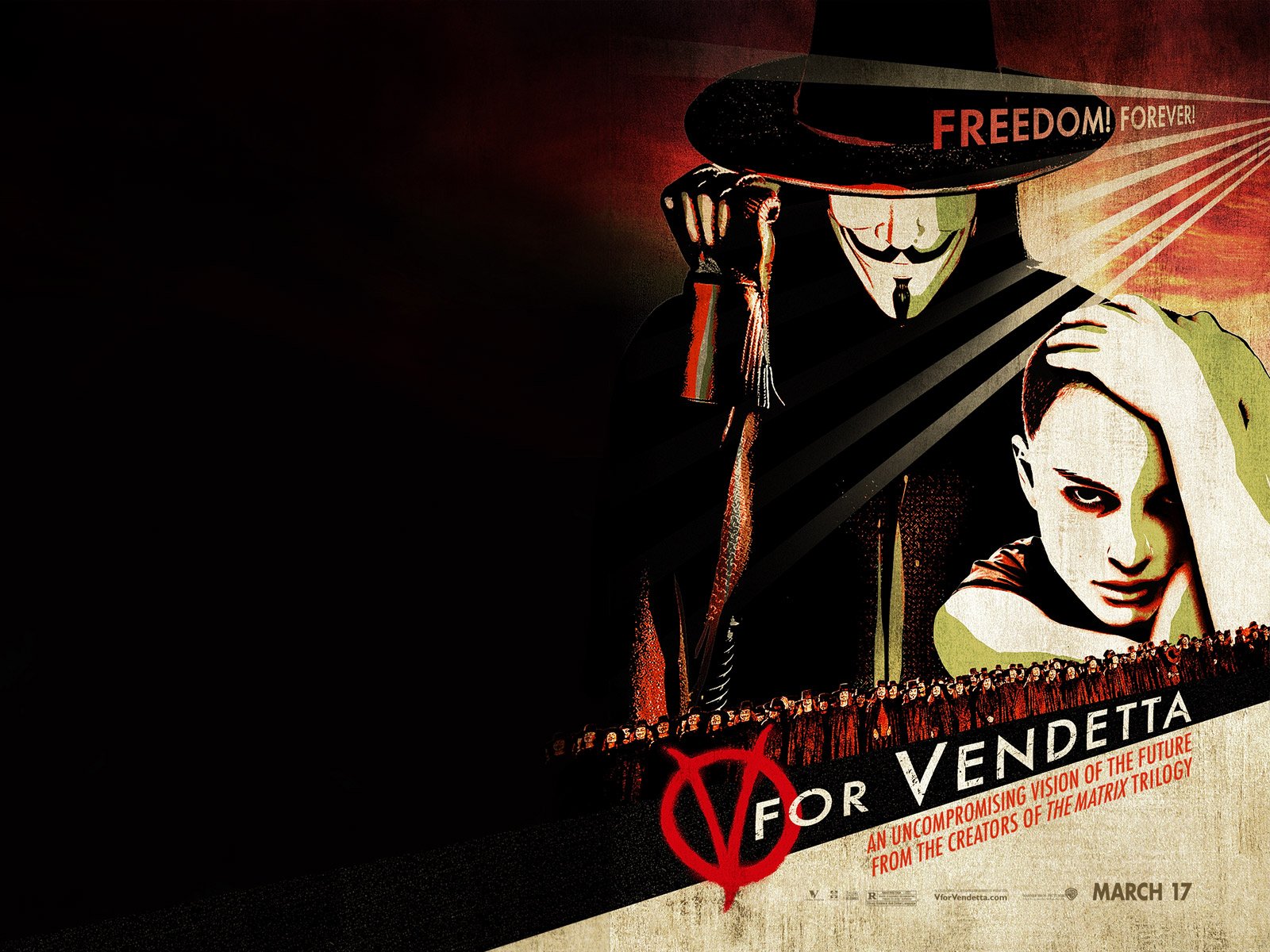 Fonds d'cran Cinma V pour Vendetta 