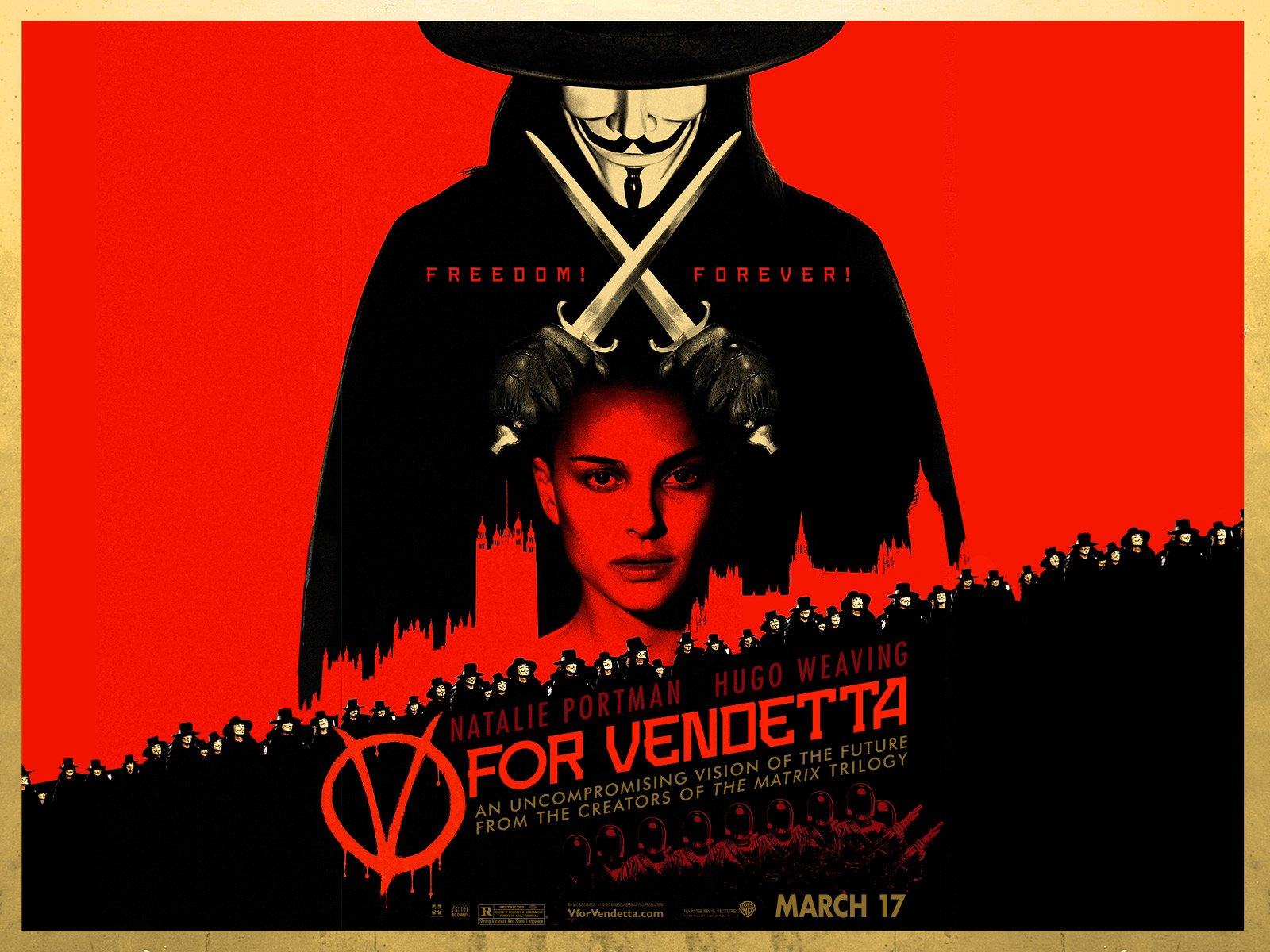 Fonds d'cran Cinma V pour Vendetta 