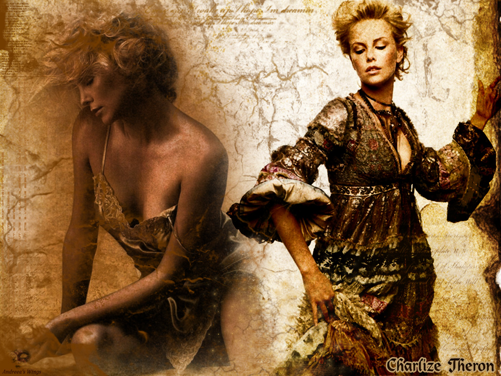 Fonds d'cran Clbrits Femme Charlize Theron Charlize vue par Moi :)