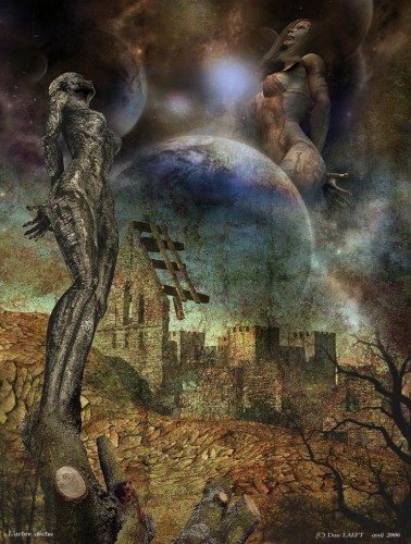 Wallpapers Digital Art Surrealism - Symbolism - Onirism L'arbre dchu