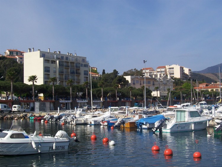 Fonds d'cran Bateaux Bateaux  moteur Port de Banyuls/mer