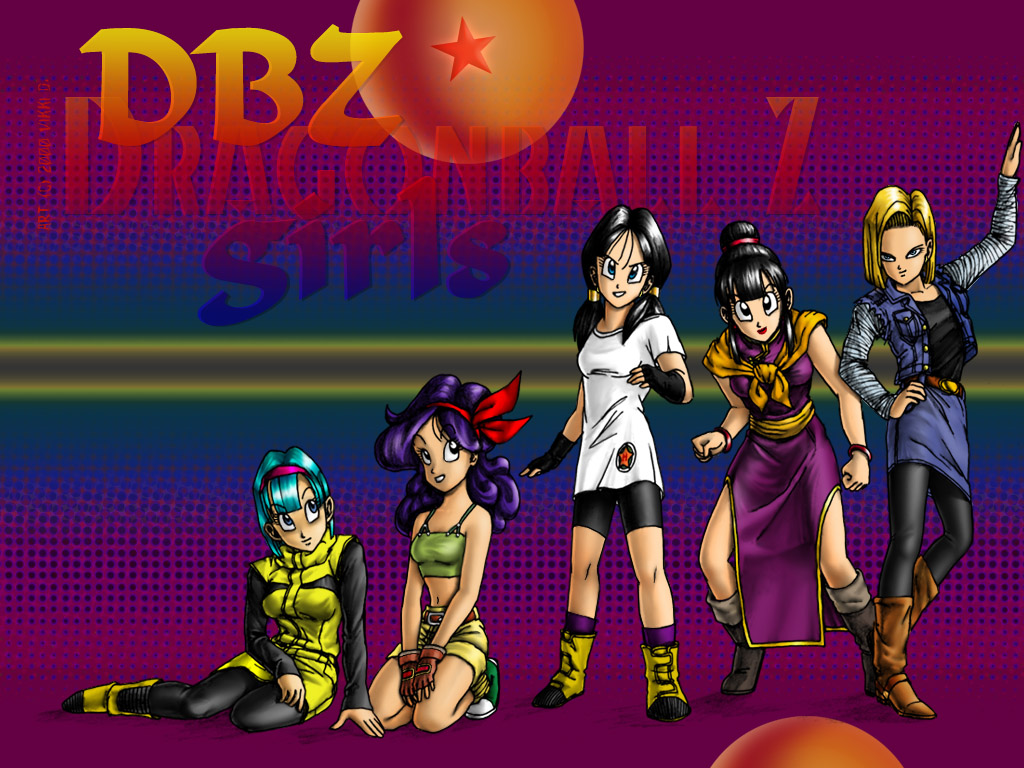 Wallpapers Manga Dragon Ball Z les filles