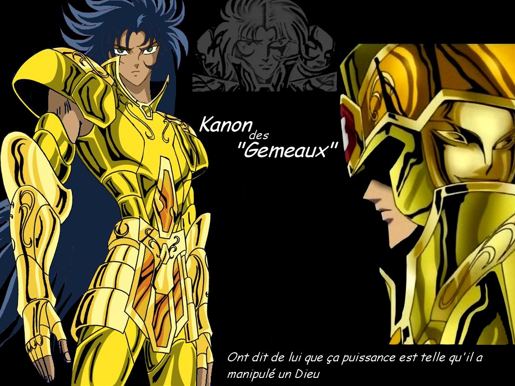 Fonds d'cran Manga Saint Seiya - Les Chevaliers du Zodiaque kanon des gemeaux