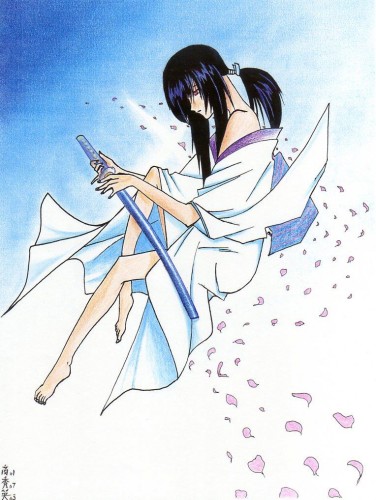 Wallpapers Art - Pencil Manga - Kenshin Tomoe