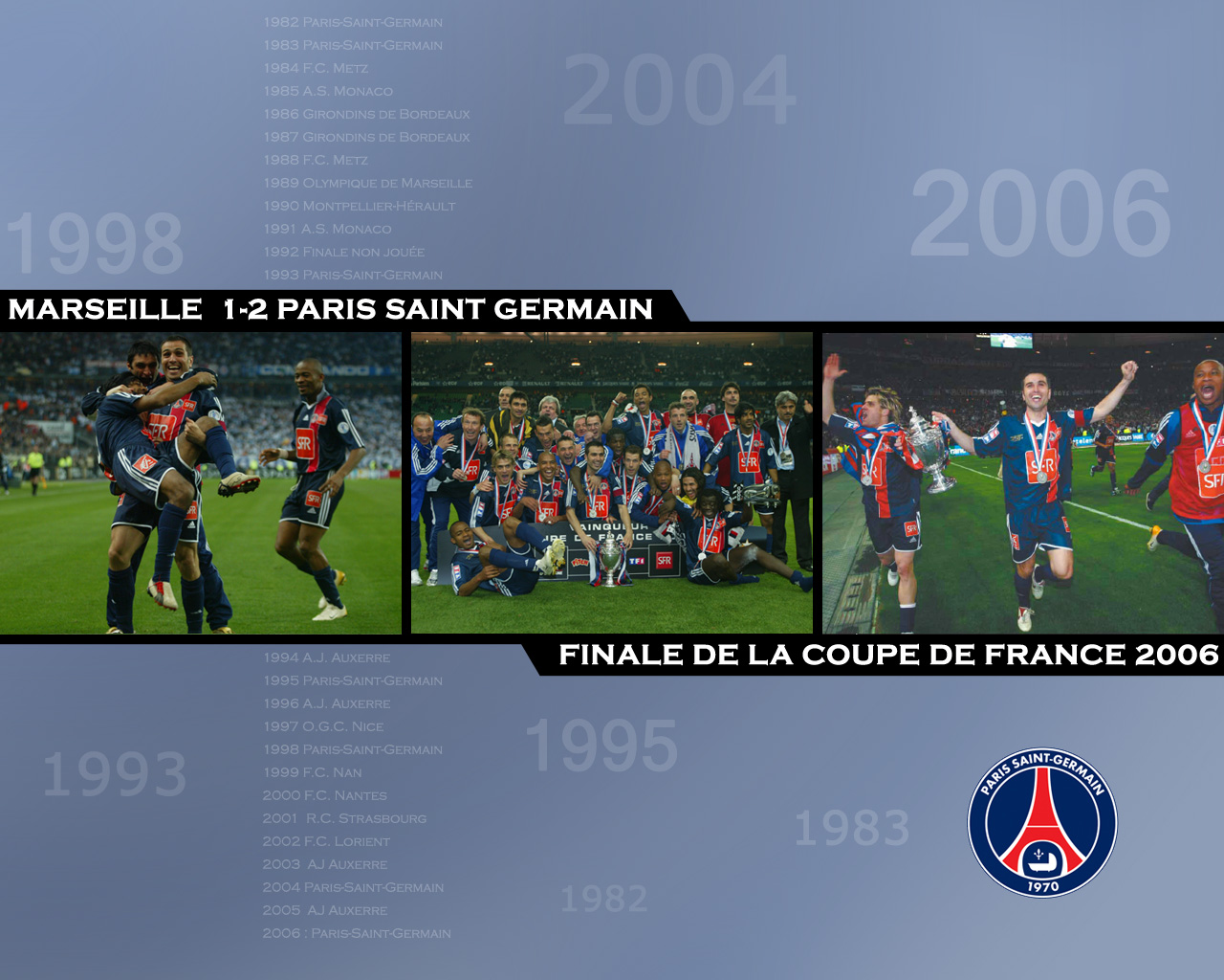 Wallpapers Sports - Leisures Football FINALE COUPE DE FRANCE